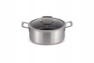 GARNEK STAL NIERDZEWNA TRI PLY 24CM GLEBOKOŚĆ 10,5CM MASTER PAN MP-2701