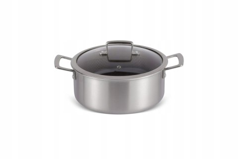 GARNEK STAL NIERDZEWNA TRI PLY 24CM GLEBOKOŚĆ 10,5CM MASTER PAN MP-2701