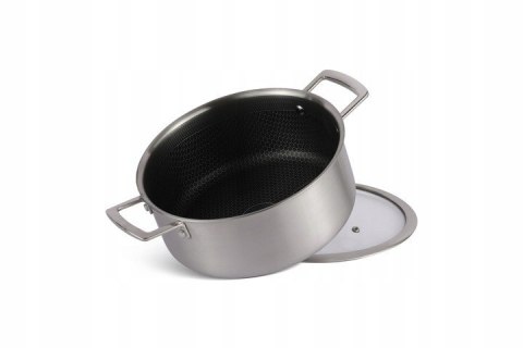 GARNEK STAL NIERDZEWNA TRI PLY 24CM GLEBOKOŚĆ 10,5CM MASTER PAN MP-2701
