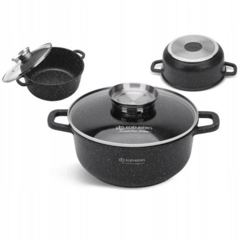 Garnek tradycyjny Garnek Marmurkowy 40cm 18.5L NON-STICK 18,5 l
