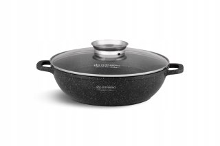 Garnek tradycyjny Płytki Garnek do zapiekania MARMUR 32cm 4,5 l