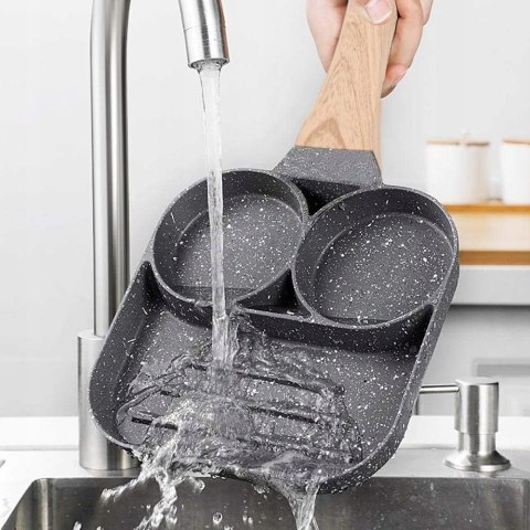 Patelnia do jajek i placków 24 cm non-stick (nieprzywierająca)