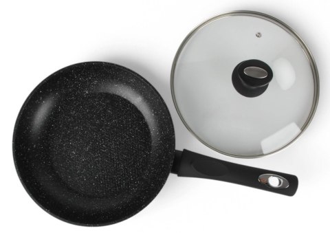 Patelnia tradycyjna Masterpan PREMIUM 22 cm granitowa