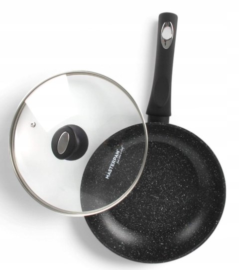 Patelnia tradycyjna Masterpan PREMIUM 22 cm granitowa