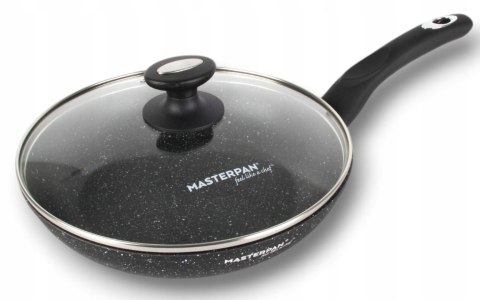 Patelnia tradycyjna Masterpan PREMIUM 30 cm granitowa