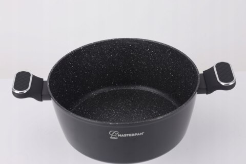Zestaw Garnków Marmurkowych Komplet Garnki Soft Touch 8 EL. MasterPan