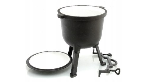 KOCIOŁEK ŻELIWNY EMALIOWANY 5L Garnek ceramiczny