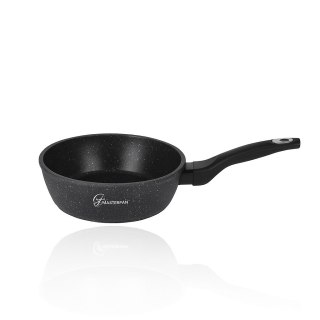Patelnia tradycyjna marmurkowa głęboka solidna Frypan 26 cm